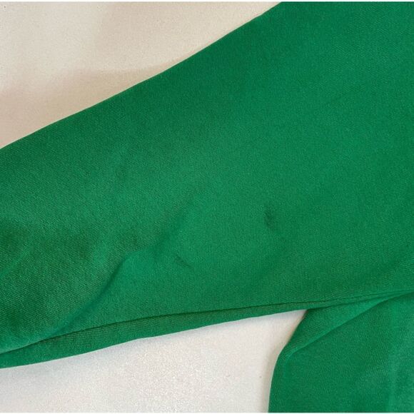 VINTAGE Saint Brendan High Graphic Crewneck Sweatshirt Men Medium Green USA 90s - Picture 4 of 7